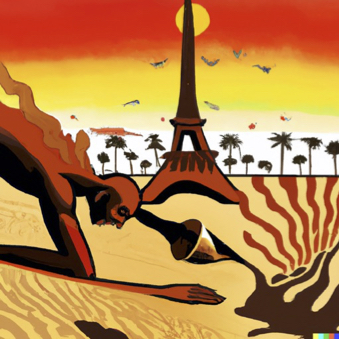 Ensembles of climate simulations to anticipate worst case heatwaves during the Paris 2024 Olympics