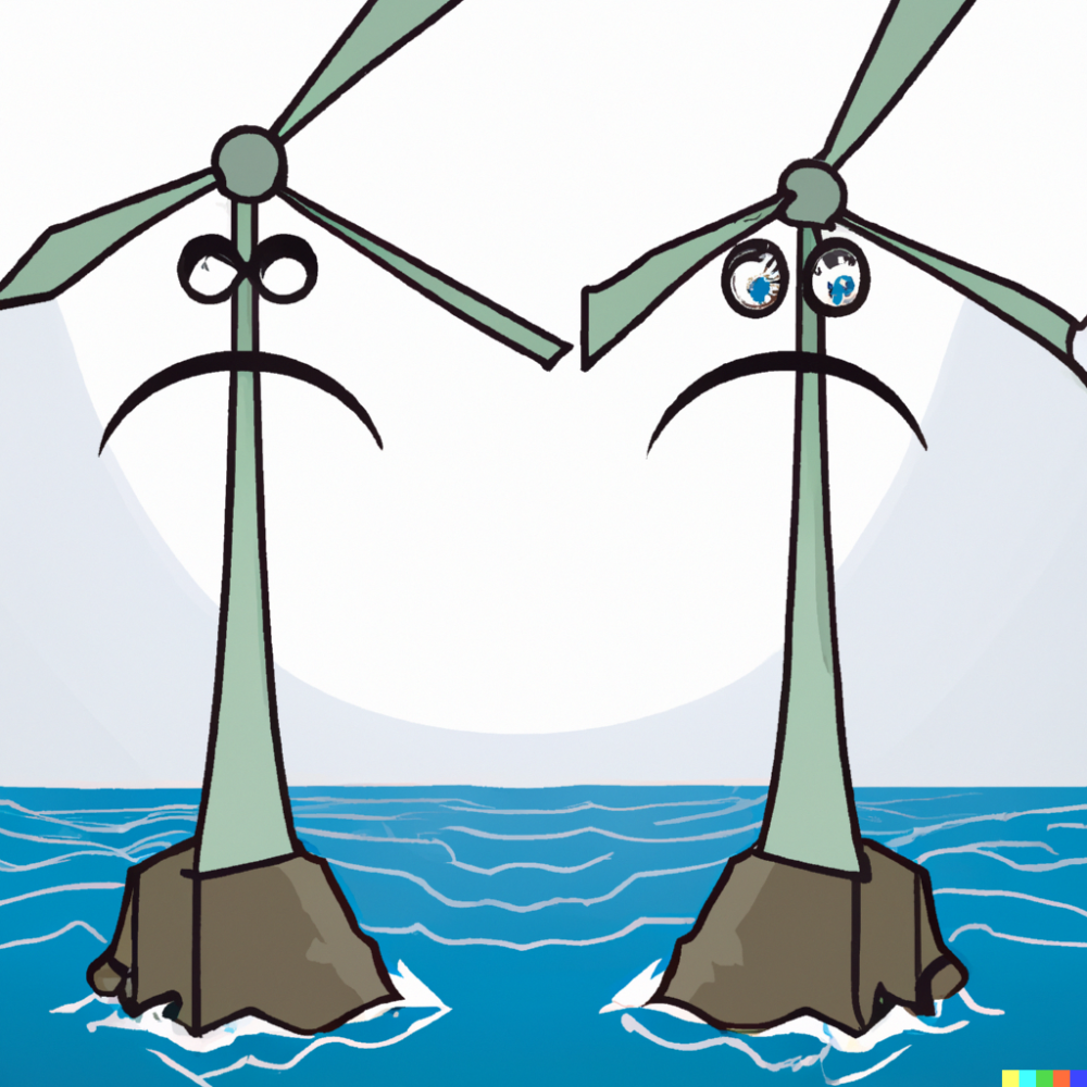 Le changement climatique des vents extrêmes affecte déjà la disponibilité de l'énergie éolienne offshore en Europe