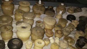 Carbon-14 provides direct evidence of synthetic chemicals in ancient cosmetics