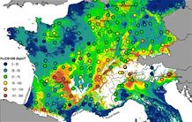 Retombées radioactives : une nouvelle carte de référence
