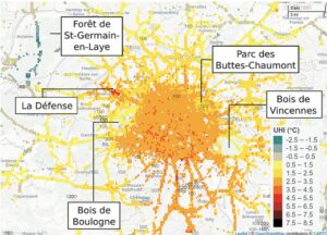 Identifier les îlots de chaleur urbains grâce aux véhicules connectés