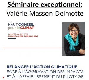 [Replay] Séminaire de Valérie Masson-Delmotte