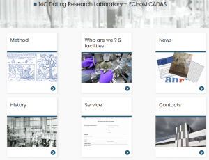 The 14C mini-website is now online