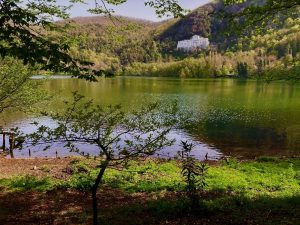 Mission de terrain autour du grand lac de Monticchio