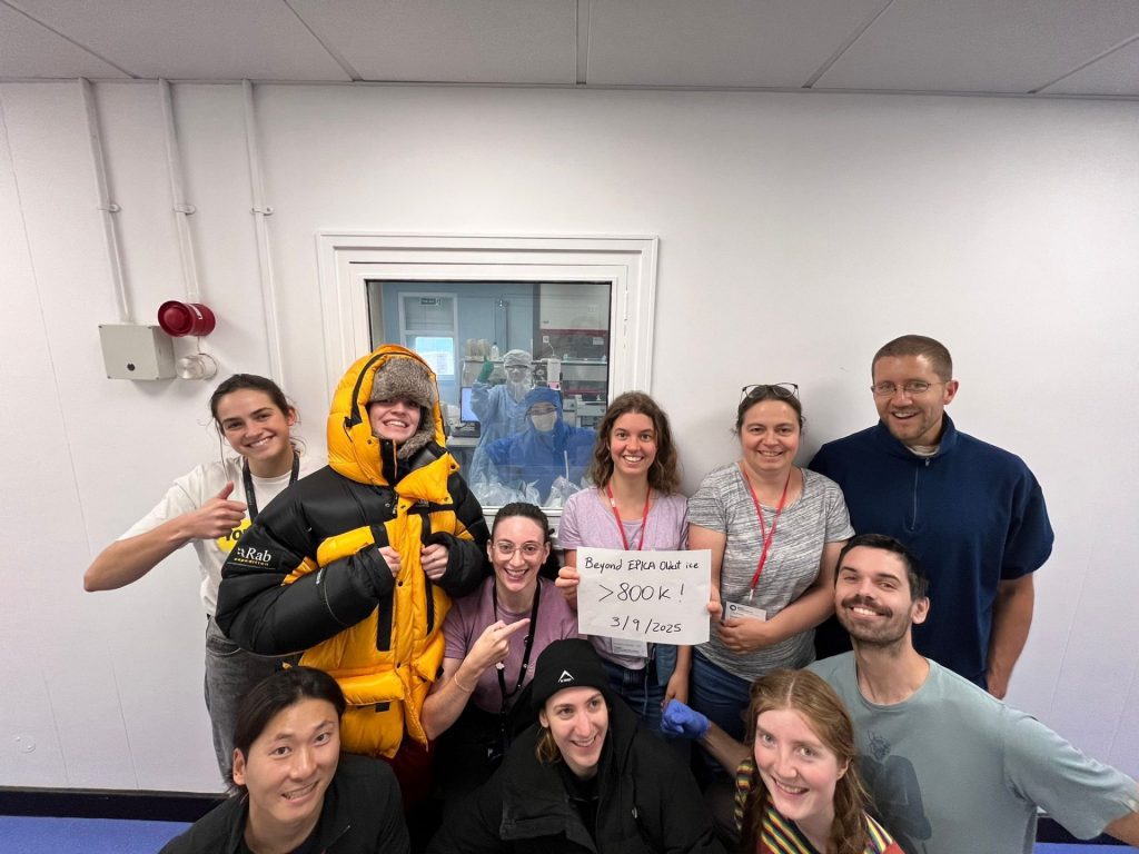 Beyond EPICA : Démarrage fin août de la campagne de mesures en continu des impuretés au British Antarctic Survey
