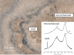 Des traces de suie préservées dans un spéléothème témoignent du contrôle du feu par les hominidés il y a 270 000 ans, dans la vallée du Rhone