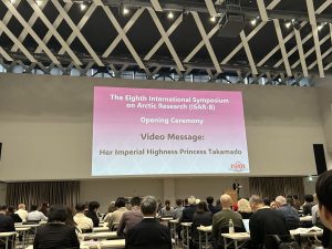 Participation de Emmanuel Garnier au huitième Symposium international sur la recherche arctique