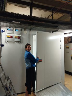 Une nouvelle chambre froide