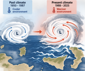 Le réchauffement anthropique a intensifié les vents et les impacts économiques du cyclone Harry