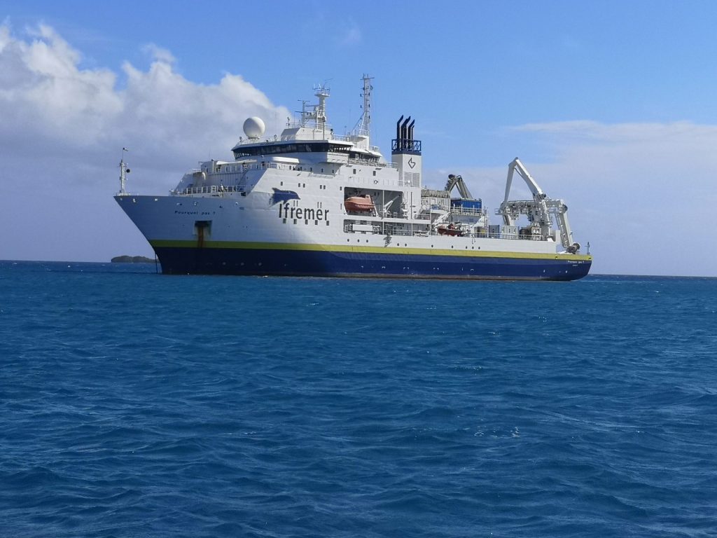Paper: Significant CO₂ seepage and the presence of CO₂ hydrates on the seafloor off the coast of Mayotte