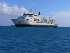 Papier : Importants suintements de CO₂ et présence d’hydrates de CO₂ sur les fonds marins au large de l’île de Mayotte