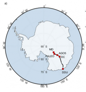 Origine des masses d’air et impacts locaux sur la composition isotopique de la neige en Antarctique : une étude d’observation et de modélisation