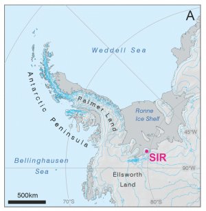 Les isotopes d’azote présents dans les carottes de glace témoignent de changements spectaculaires dans l’amincissement de la calotte glaciaire de l’Antarctique occidental
